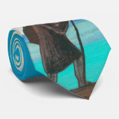 Pilgrim van Radiant City van Nicholas Roerich Stropdas (Opgerold)