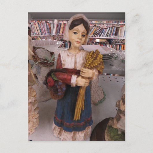 Pilgrim Woman Briefkaart (Voorkant)