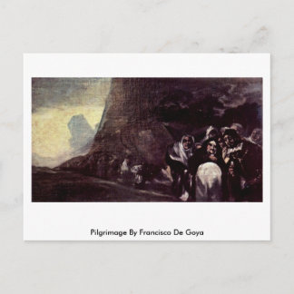 Pilgrimage door Francisco De Goya Briefkaart