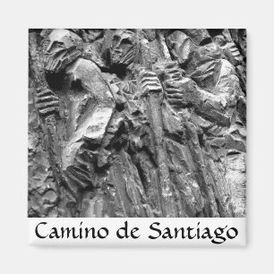 Pilgrims Walking Magnet Magneet