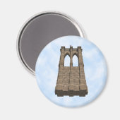 Pilier du pont Brooklyn : modèle 3D : aimant (Recto/Verso)