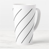 Piliers noirsGrosse    Mug latte (Angle droit)