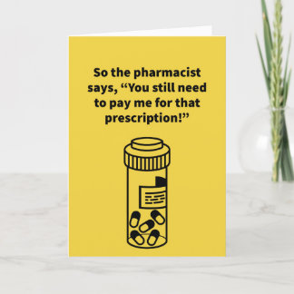 Pill Owe Talk - Jubileum Kaart