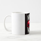 Pill rouge café Mug (Gauche)