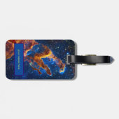 Pillars of Creation - James Webb NIRCam Astronomie Bagagelabel (Achterkant horizontaal)