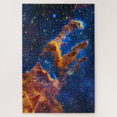 Pillars of Creation - James Webb NIRCam Astronomie Legpuzzel (Verticaal)