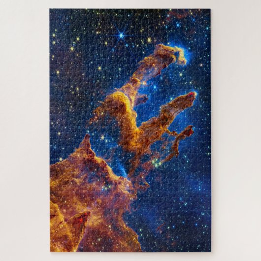 Pillars of Creation - James Webb NIRCam Astronomie Legpuzzel (Verticaal)