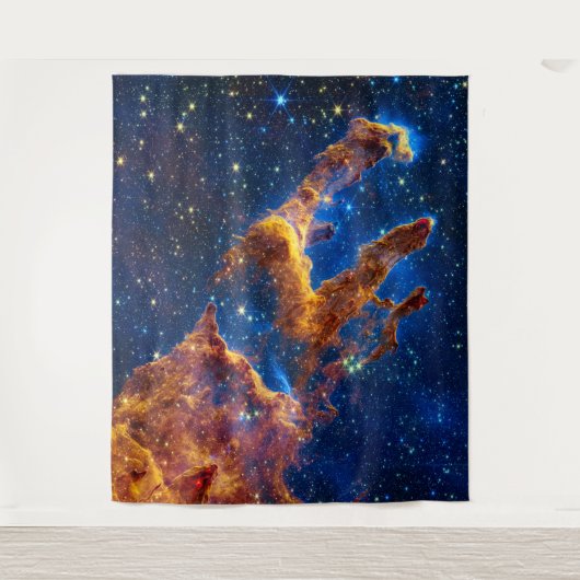 Pillars of Creation - James Webb NIRCam Wandkleed (Voorkant)