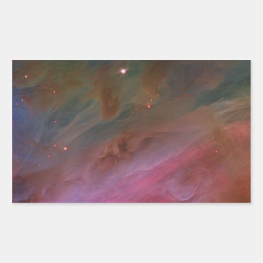 Pillars of Dust, Orion Nebula Rechthoekige Sticker (Voorkant)