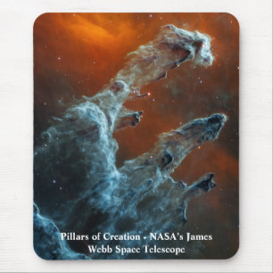 Pillars van Creation James Webb Space Telescope Muismat