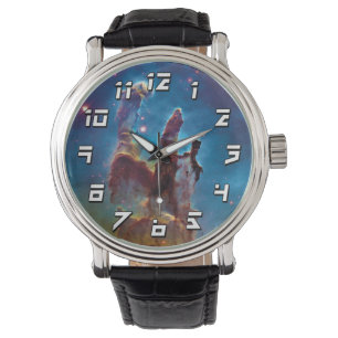 Pillars van Creation M16 Eagle Nebula Space Photo Horloge