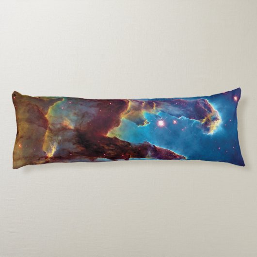 Pillars van Creation M16 Eagle Nebula Space Photo Lichaamskussen (Achterkant)