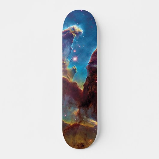 Pillars van Creation M16 Eagle Nebula Space Photo Skateboard (Voorkant)