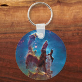 Pillars van Creation M16 Eagle Nebula Space Photo Sleutelhanger (Voorkant)