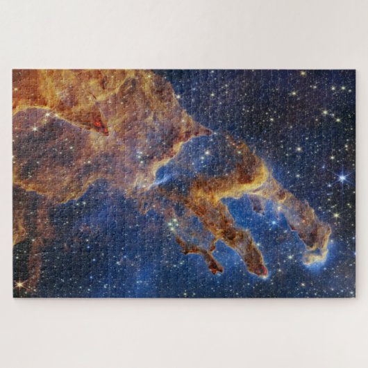 Pillars van Creation Webb space Telescope Nircam Legpuzzel (Horizontaal)