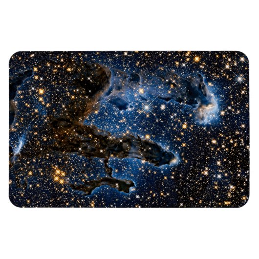 Pillars van de rek Eagle Nebula nabij infrarood Magneet (Horizontaal)