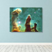 Pillars van de schepping canvas afdruk (Insitu (Houten vloer))