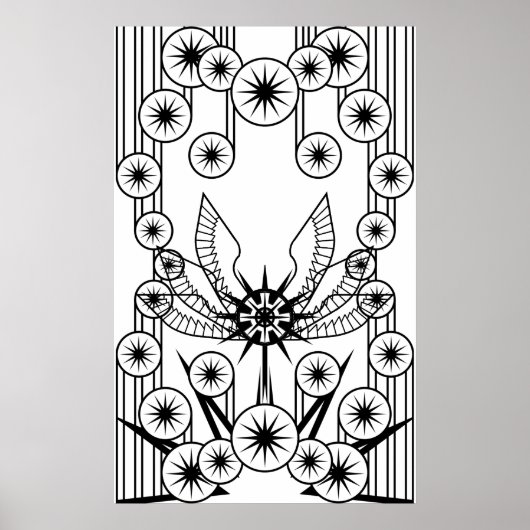 Pillars van de schepping poster (Voorkant)