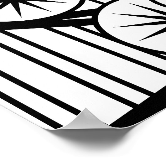 Pillars van de schepping poster (Hoek)