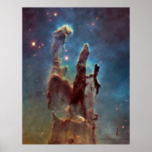 Pillars van Poster voor het maken van afdrukken