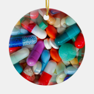 pillen keramisch ornament