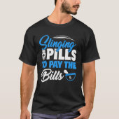 pillen kopen om geld te betalen t-shirt (Voorkant)