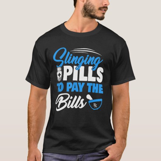 pillen kopen om geld te betalen t-shirt (Voorkant)