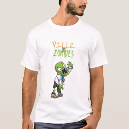 Pillen vs Zombies T-shirt