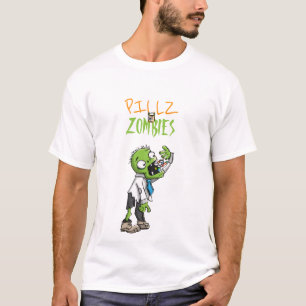 Pillen vs Zombies T-shirt