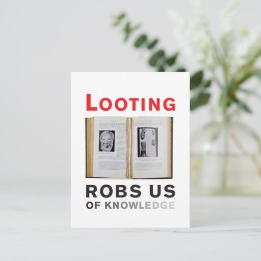 Piller Robots Us of Knowledge carte postale (Debout devant)