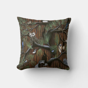 Pillow "Bark" Wildlife Kussen