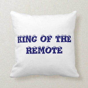 Pillow-Comical King van de afstandsbediening Kussen