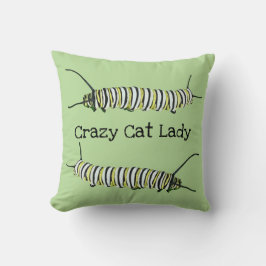 Pillow Crazy Cat Lady Kussen