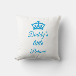 Pillow design Papa's prins met kroon Kussen