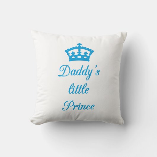 Pillow design Papa's prins met kroon Kussen (Voorkant)