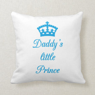 Pillow design Papa's prins met kroon Kussen