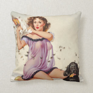 Pillow Fight Pin Up Kussen