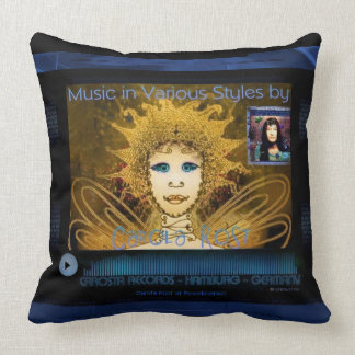 Pillow - Front Music Player, Back Rain Forest Kussen