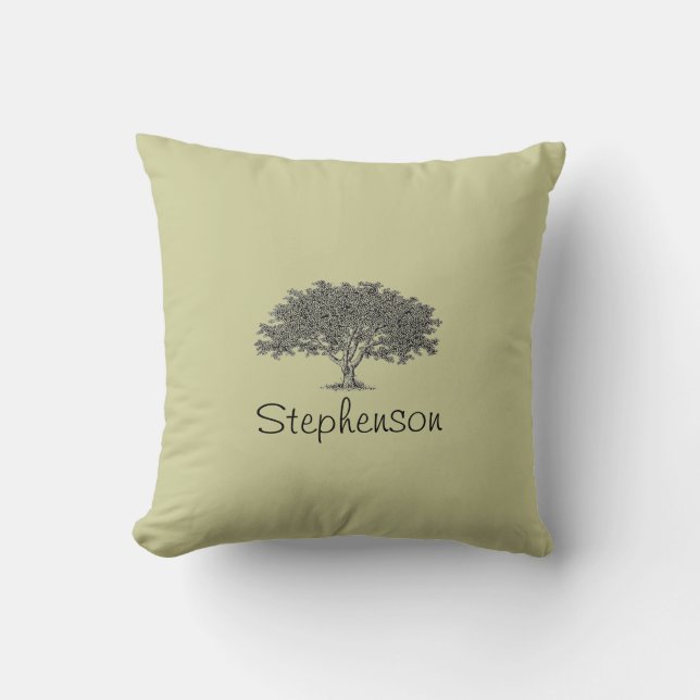 Pillow - Genealogie Trees Kussen (Voorkant)