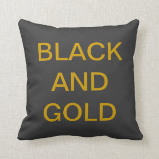 PILLOW GO STEELERS BLACK EN GOLD KUSSEN