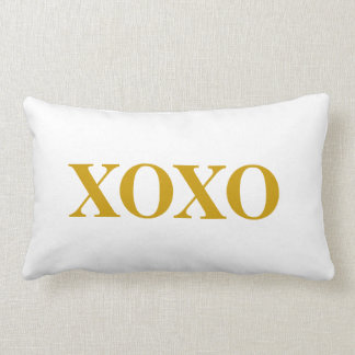 Pillow - Gold xoxo Kussen
