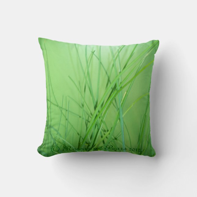 Pillow (GrassOnGreen) RFPMDesignes ©️ 2012 Kussen (Voorkant)