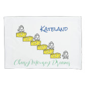 Pillow Hoesje Cheesy Mousey Dreams Kussensloop (Voorkant)
