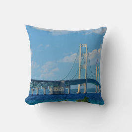 Pillow Mackinac Bridge Kussen
