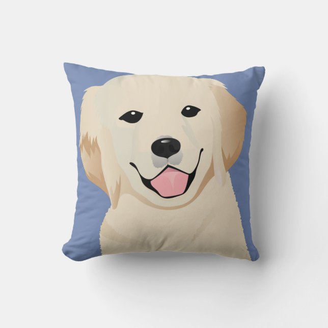 Pillow met gouden rekwieg kussen (Voorkant)