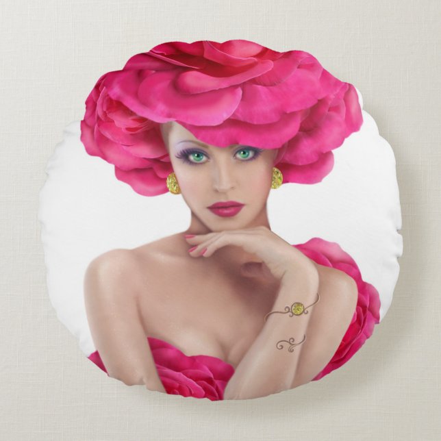 Pillow Mode Rond Kussen (Voorkant)