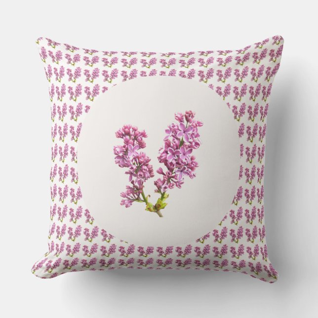 Pillow - Multiple Lilacs Kussen (Voorkant)