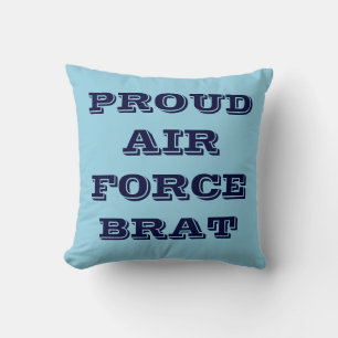 Pillow Proud Air Force Brat Kussen