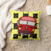 Pillow School Bus Kussen (Deken)