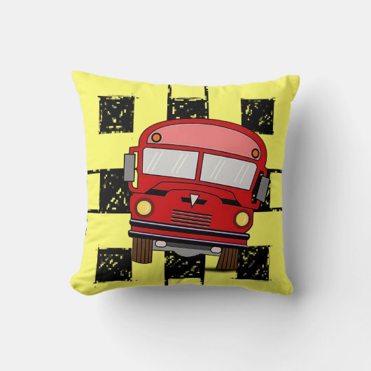 Pillow School Bus Kussen (Voorkant)
